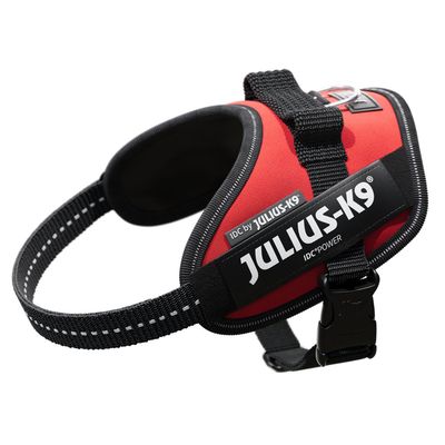 JULIUS-K9 IDC® Power Harness - Red Size S: Chest circumference 49 - 67 cm