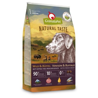 GranataPet Natural Taste dry food Game & Buffalo 12 kg