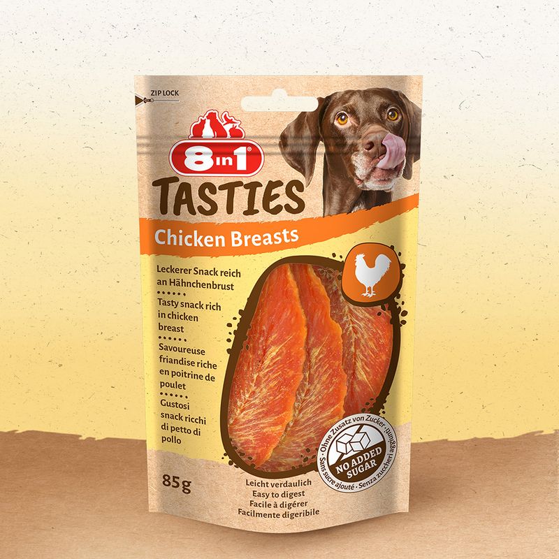 8in1 Tasties Chicken Breast 85g