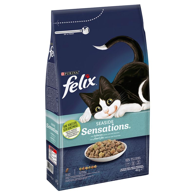 Felix Ocean Sensations Dry Cat Food with Salmon 2kg