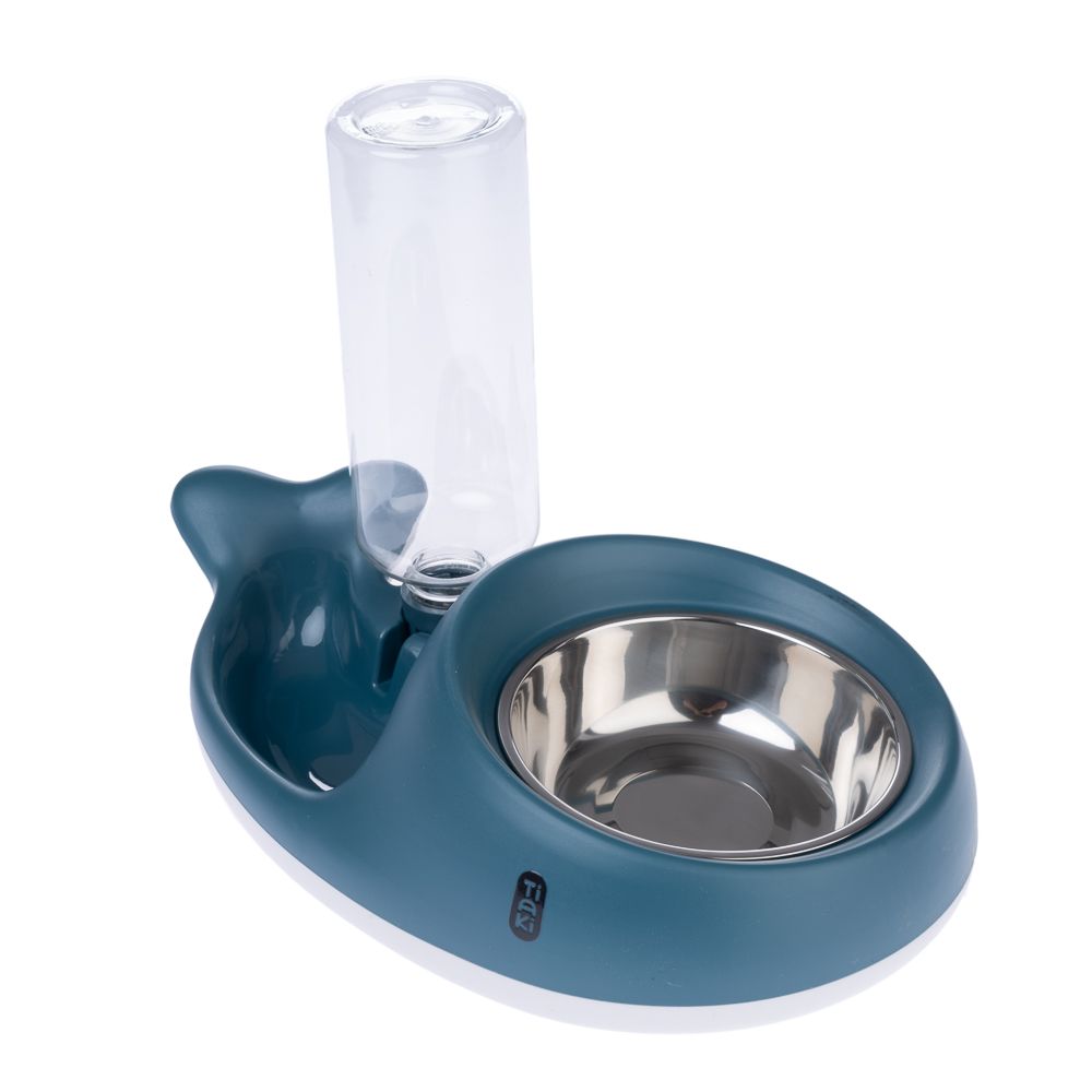 TIAKI Small Whale Food and Water Dispenser 350ml Food & 500ml Water