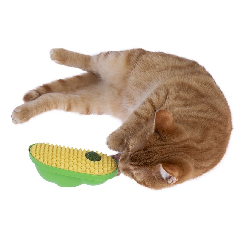 TIAKI Cat Massage Cactus 13.5 x 6.5 x 5.6cm (L x W x H)