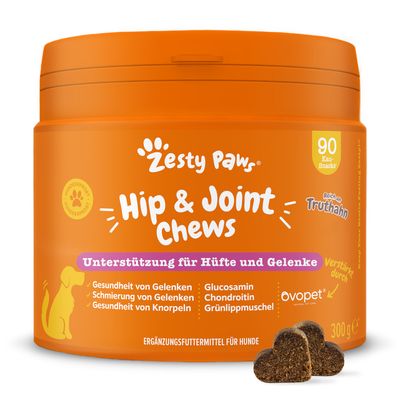 Zesty Paws Hip & Joint Chews Mobility - Turkey 90 Chews