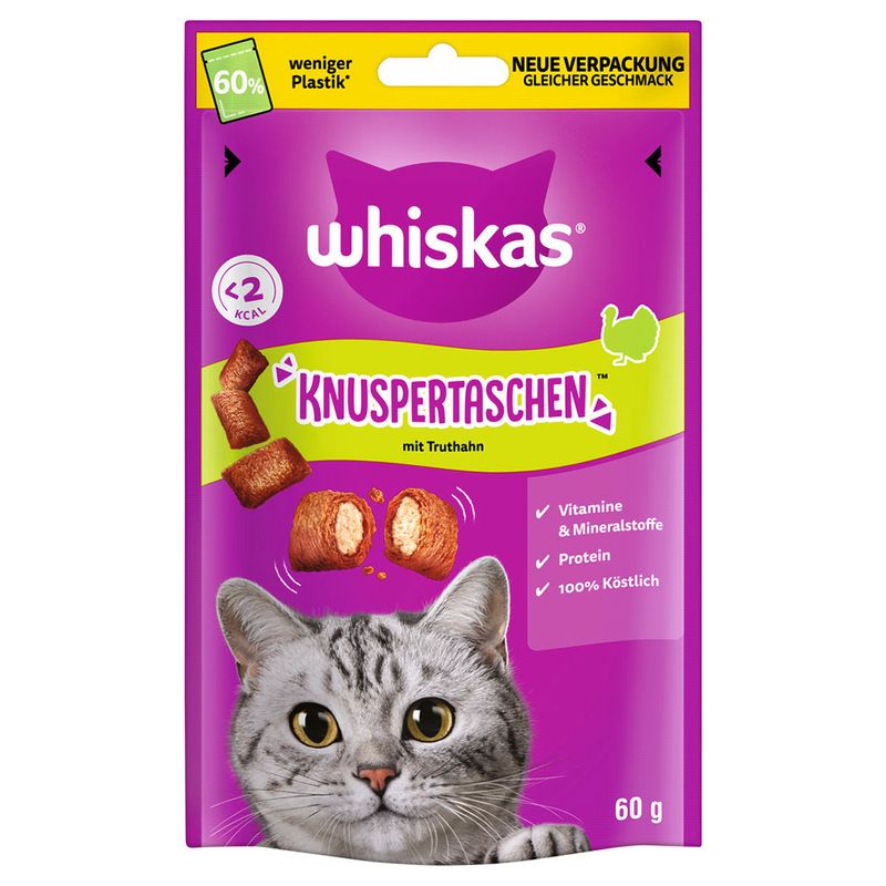 Whiskas Crunchy Pockets Turkey (60g)