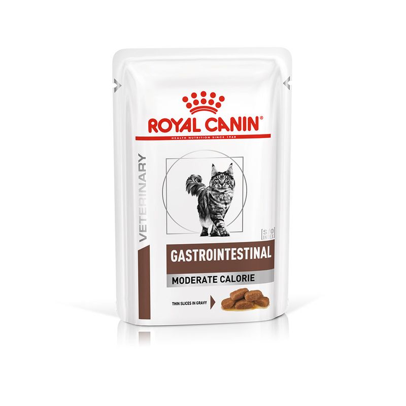 Royal Canin Veterinary - Gastrointestinal Moderate Calorie in Gravy 12 x 85g