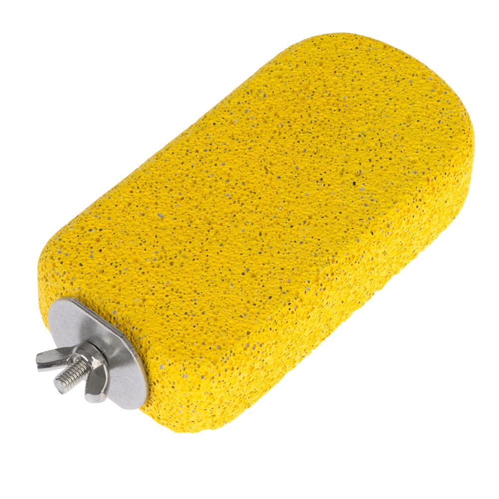 TIAKI Wide Pumice Bird Perch 13.5 x 7 x 2.8 cm (L x W x H)