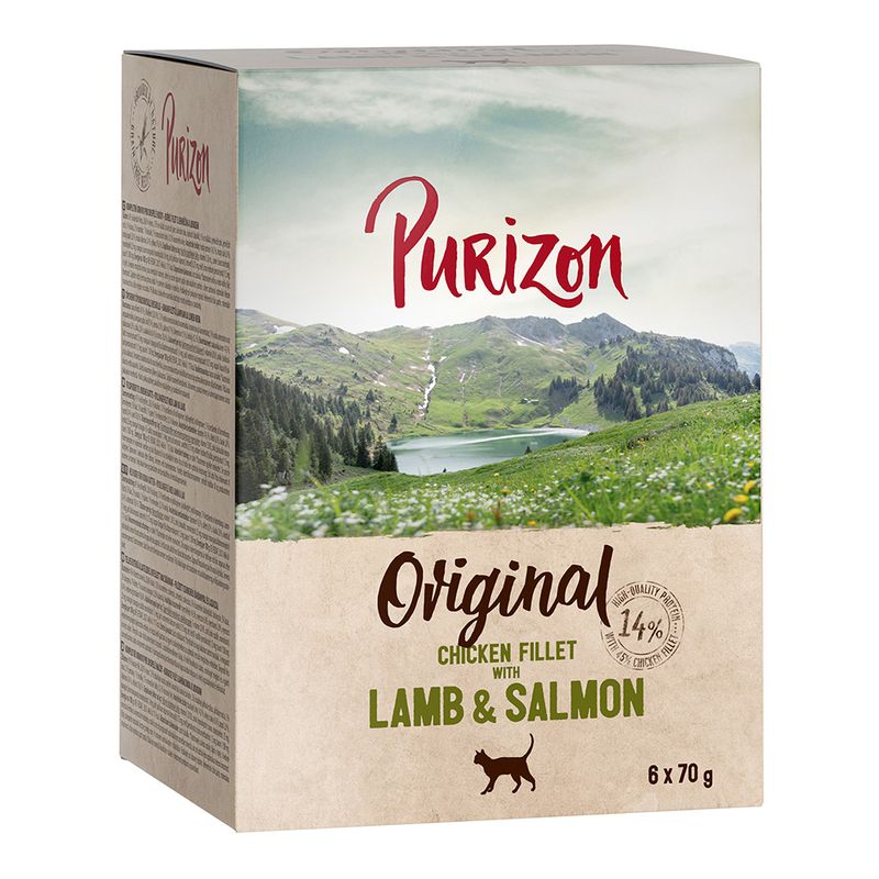 Purizon Adult Grain-Free Saver Pack 24 x 70g Mixed Pack (3 varieties)