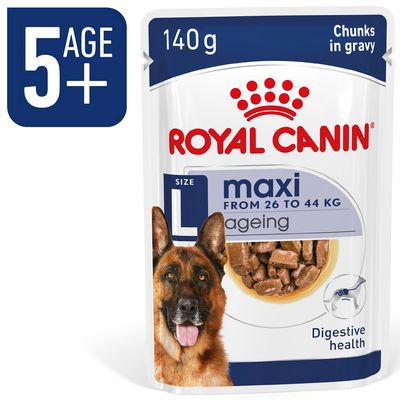 Royal Canin Maxi Ageing in Gravy 10 x 140g