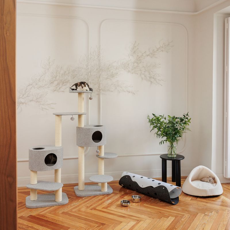 Modern Living Amora Scratching Tree Light-grey