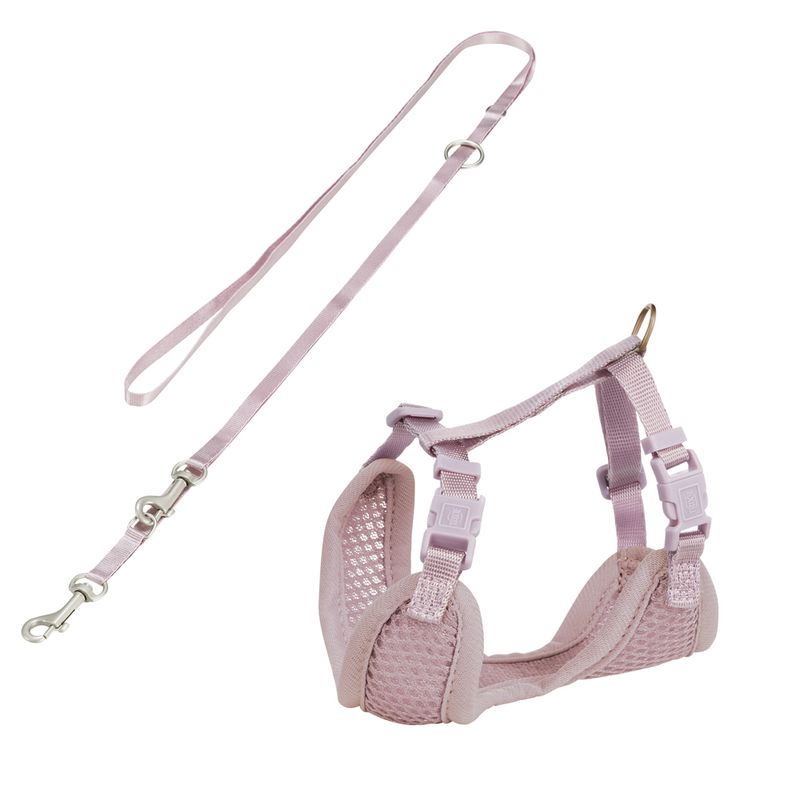 Trixie Junior Soft Puppy Harness with Lead Light Grey