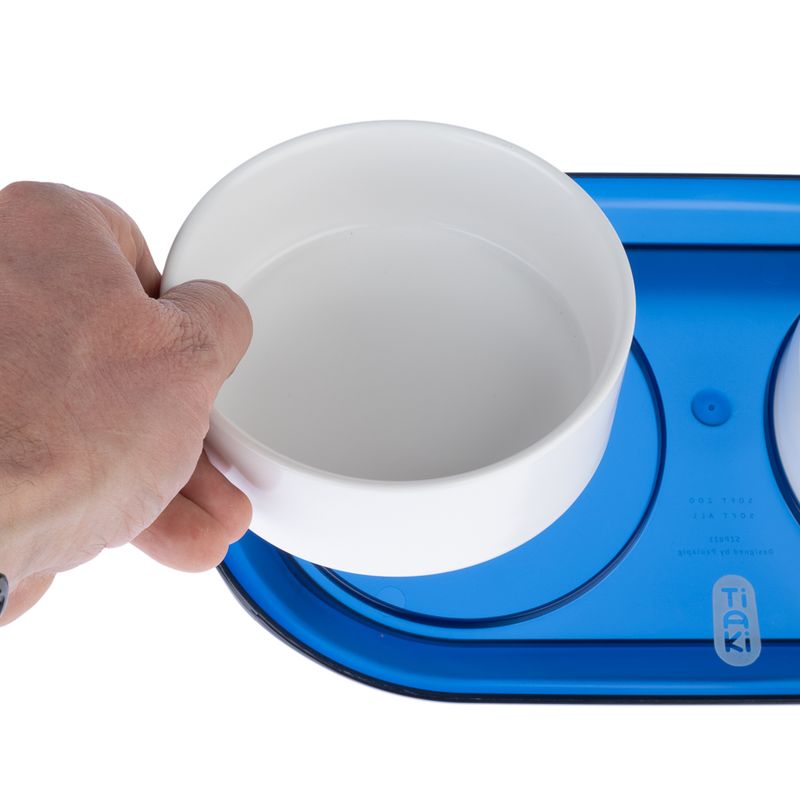 TIAKI Deep Sea Duo Ceramic Bowls 2 x 400ml, diameter 13cm