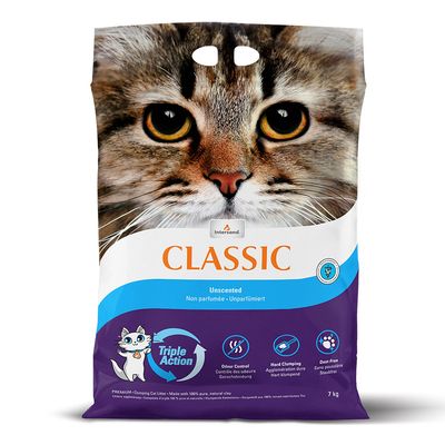Intersand Classic Unscented Cat Litter 7kg