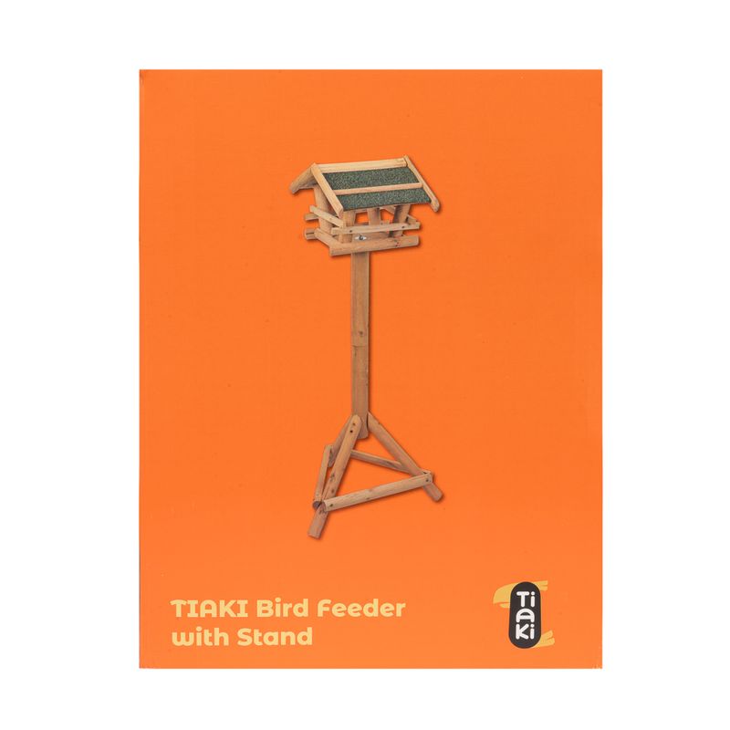 TIAKI bird feeder with stand L 38 x B 28 x H 100 cm