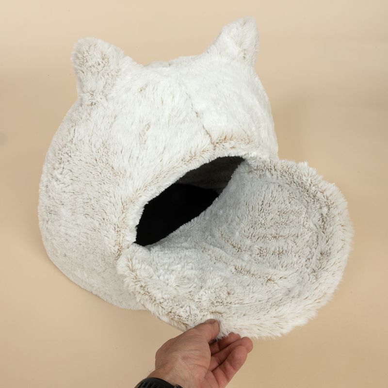 TIAKI Cuddly Bear Cat Den approx. diameter 43 x (H) 42 cm