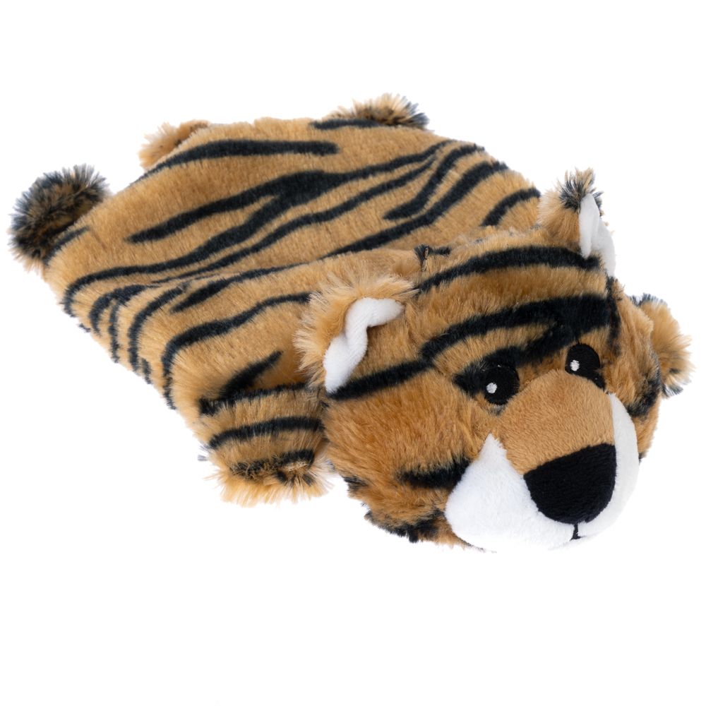TIAKI Flat Crinkle Tiger Plush Toy 25 x 15 x 7 cm (L x W x H)