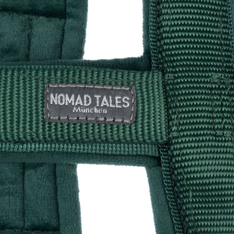 Nomad Tales Blush Harness - Emerald Size XS: 34 - 49 cm chest circumference, W 15 mm