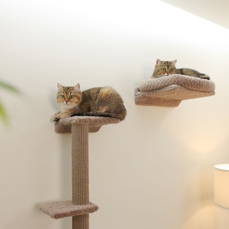 Kerbl Pet Climbing Wall Monte Alpi for Cats Set of 4