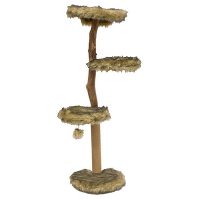 Karlie Shima Wall-Mounted Cat Tree Natural
