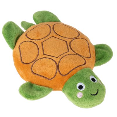 TIAKI Silent Squeaky Turtle 16.6 x 19.5 x 4.5 cm (L x W x H)