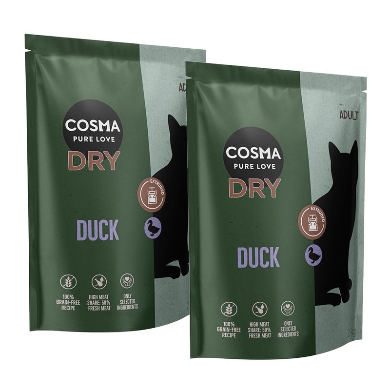 Cosma Extruded Duck Dry Food 400g
