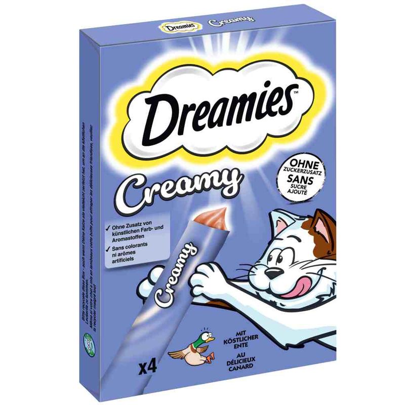 Dreamies Creamy Snacks Chicken (4 x 10g)
