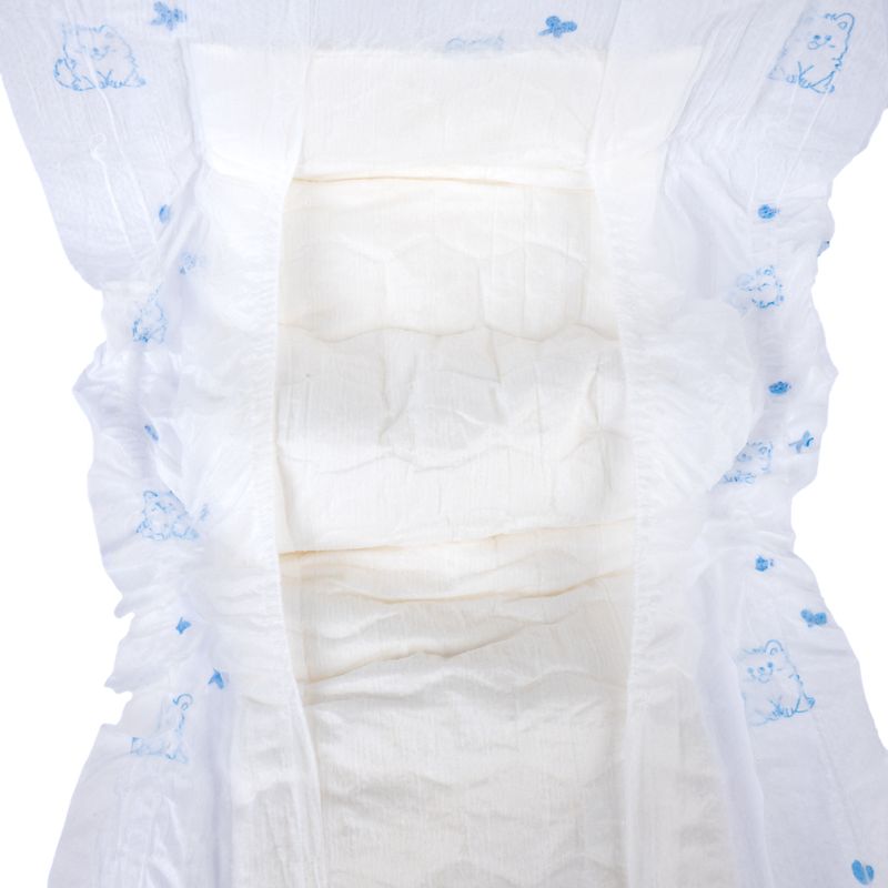 zooplus Basics Male Dog Nappies Size S: 32 - 44cm, 50 Nappies