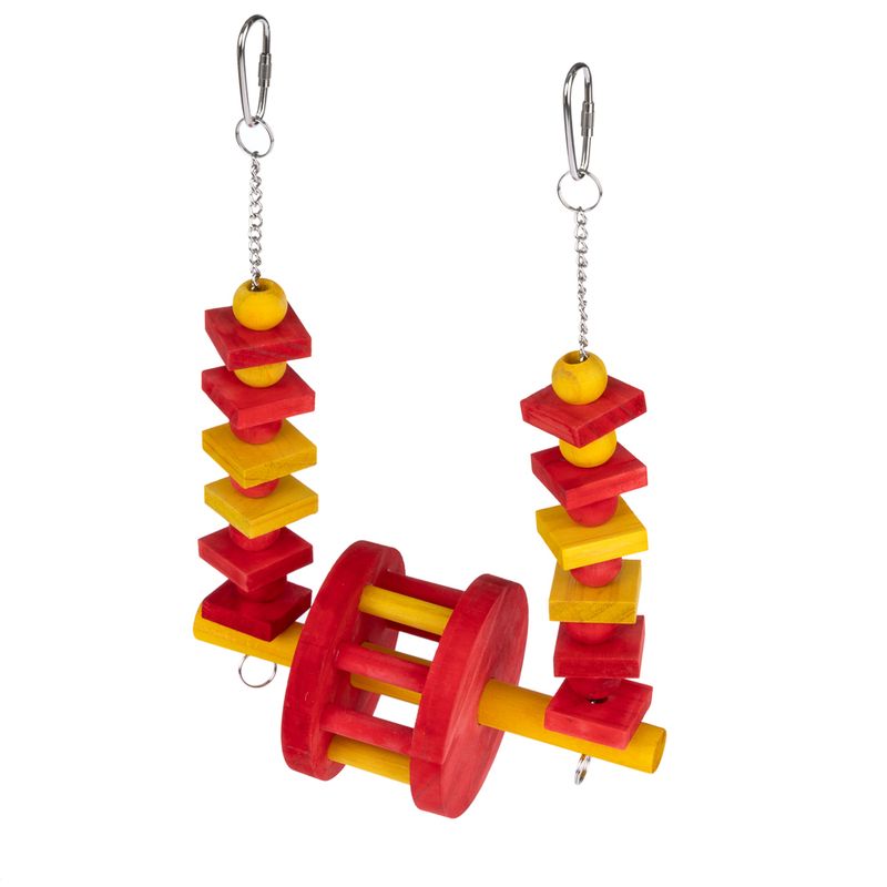 TIAKI Ferris Wheel Bird Swing Size S: 20 x 15 x 6.3cm (L x W x H)