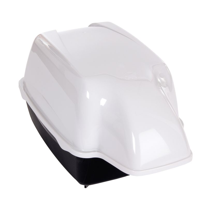 Ferplast Outdoor Cat Litter Tray Black/White