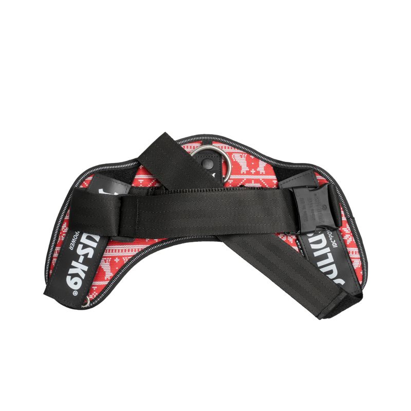 Julius-K9 Christmas Sweater IDC Power Harness Size XS: 40 - 53cm (Chest Girth)