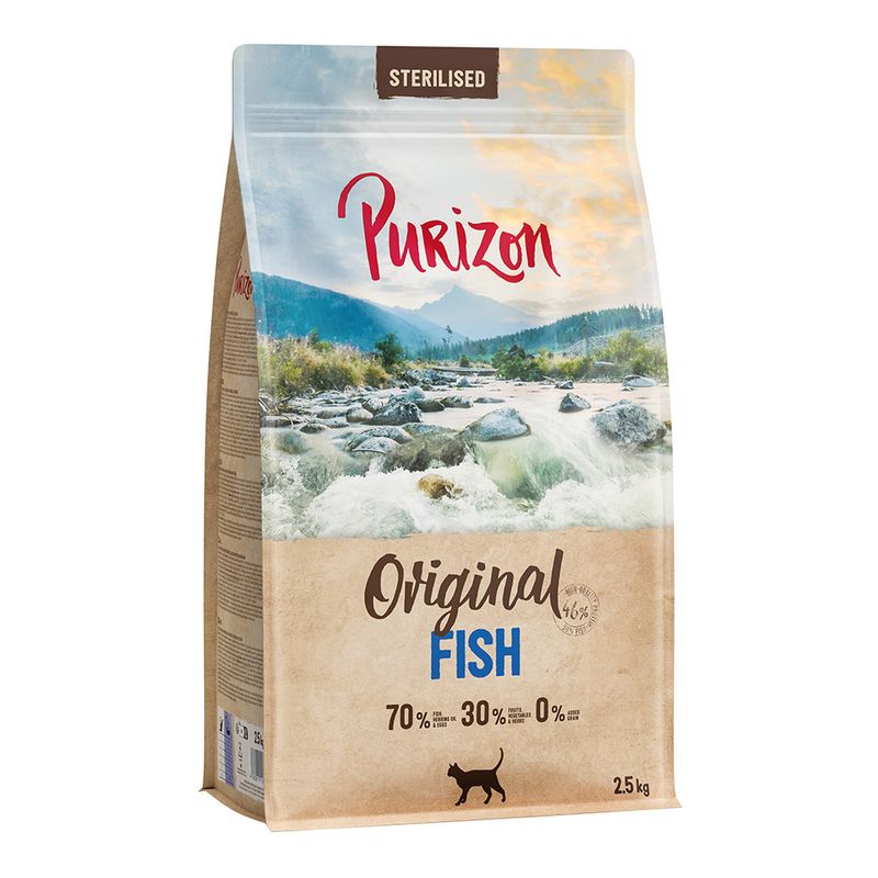 Purizon Sterilised Adult Grain-Free Fish 2.5kg