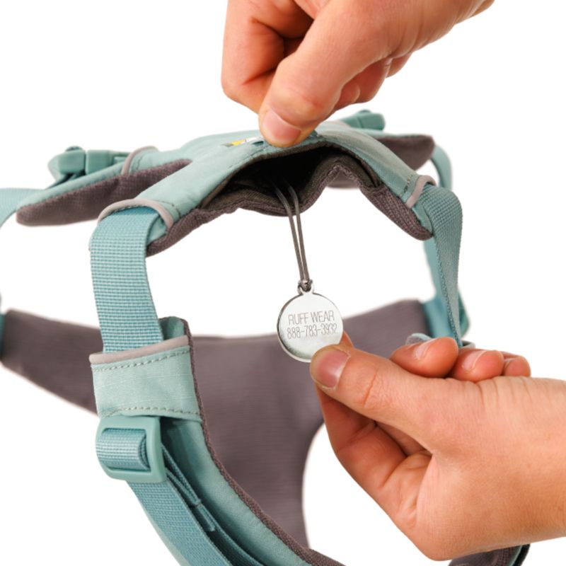 Ruffwear Dog Harness + 8.9cm Ruffwear Dog Toy Free! * Twilight Grey (Size XS: 43 - 56cm Chest Circumference) + Huckama (8.9cm)