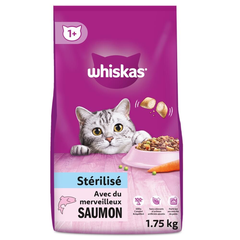 Whiskas Sterilised Salmon 1.75kg