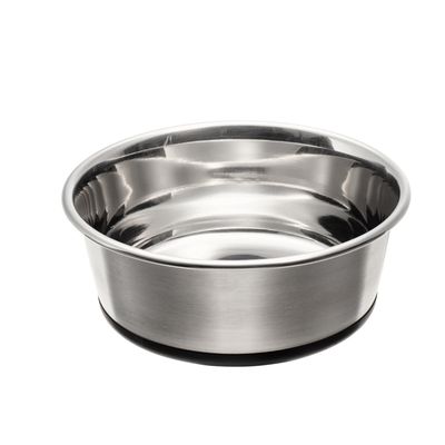 HUNTER Stainless Steel Dog Bowl Size M: 550ml, diameter 14cm