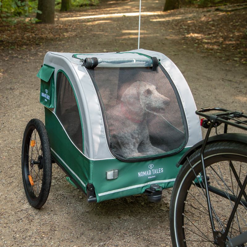 Nomad Tales Spirit Bike Trailer for E-Bikes 145 x 84 x 103 cm (L x W x H), up to 45kg