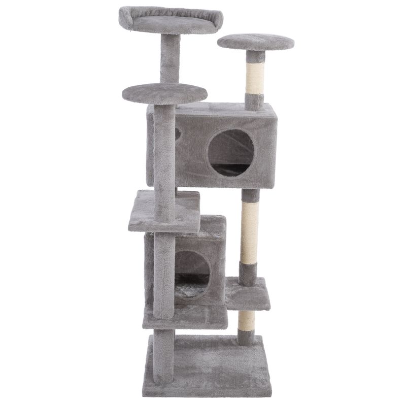 zooplus Basics M/L Scratching Tree Grey