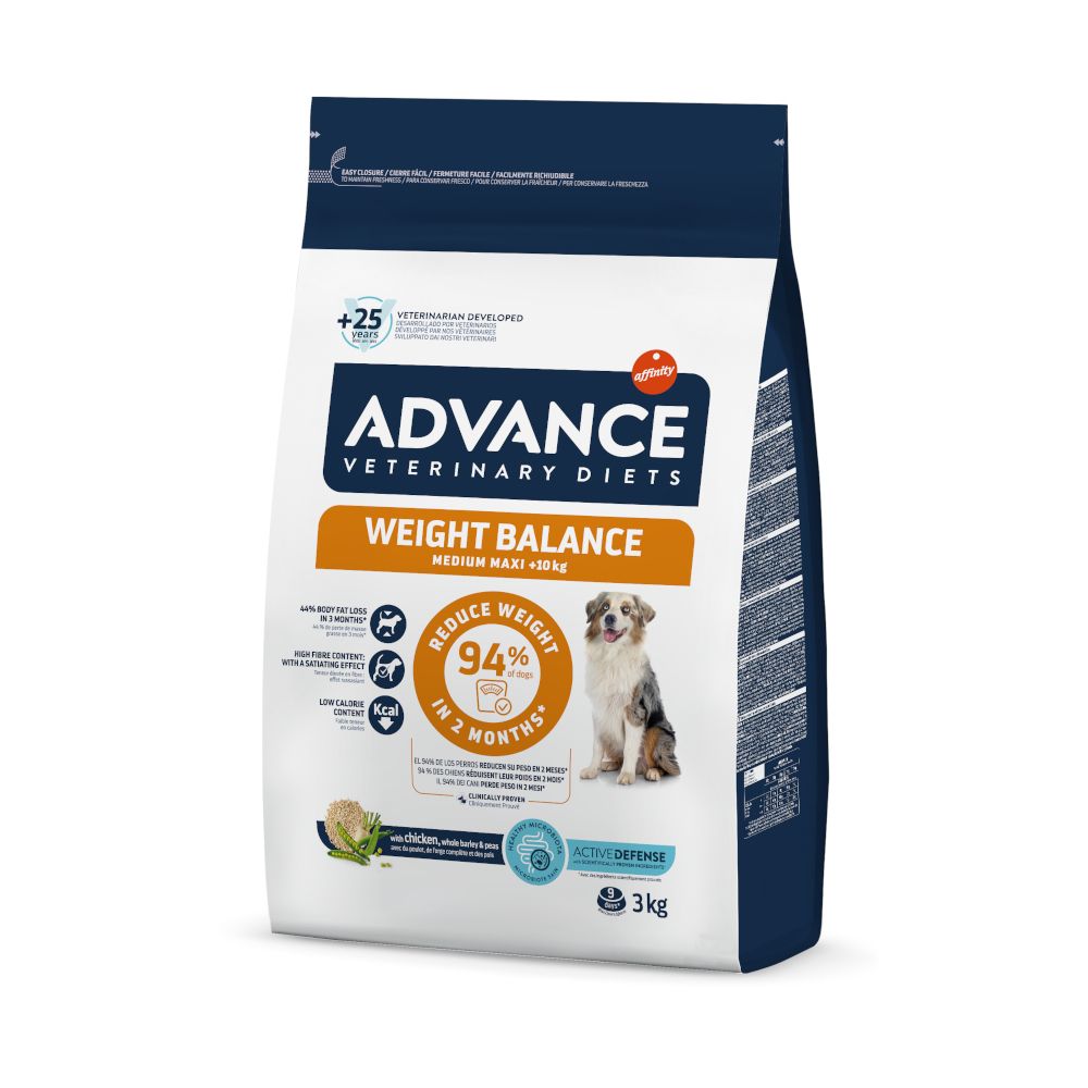 Advance Veterinary Diets Weight Balance Medium/Maxi 3kg