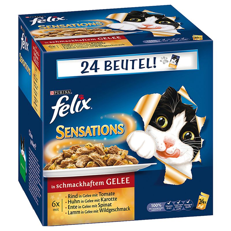 Felix As Good As It Looks Saver Pack 48 x 85g Ocean Feasts in Jelly