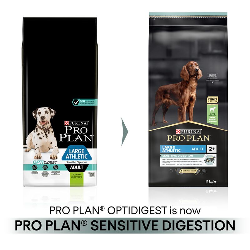 PURINA PRO PLAN Large Adult Athletic Lamb & Rice Sensitive Digestion 14kg