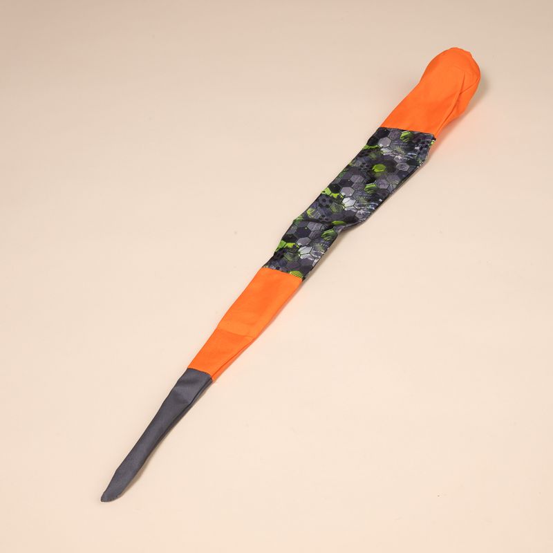 TIAKI Dog Toy Throwing Ball with Catching Tail approx. diameter 8 x (L) 85 cm