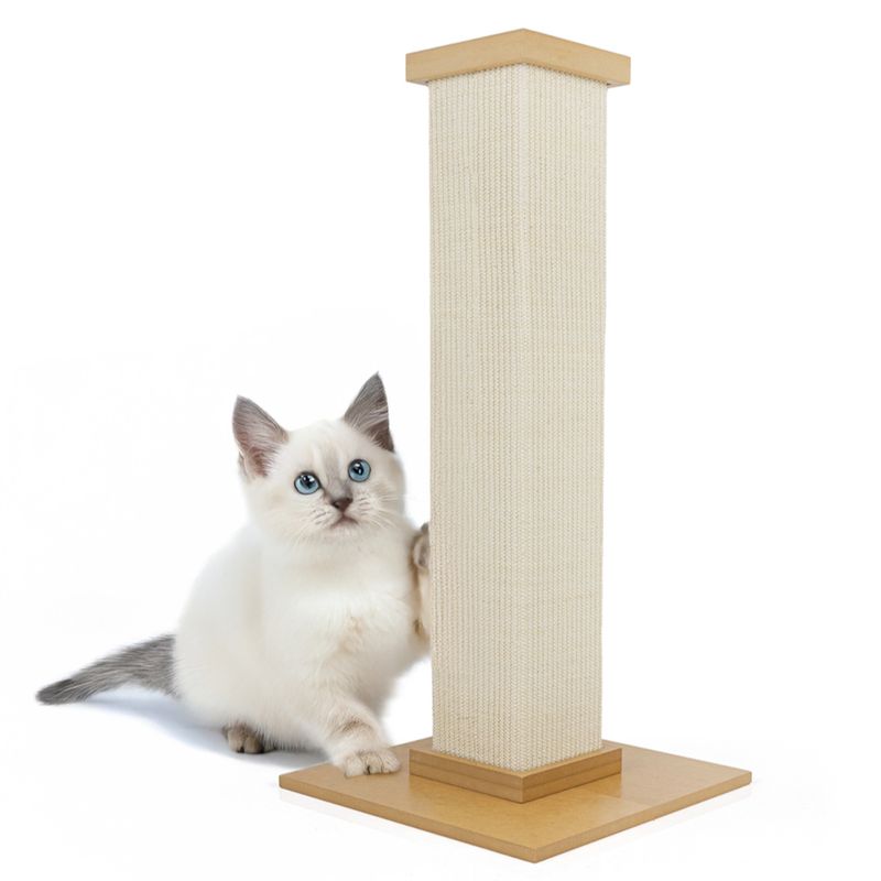 Canadian Cat Company Kenny Scratching Post Beige