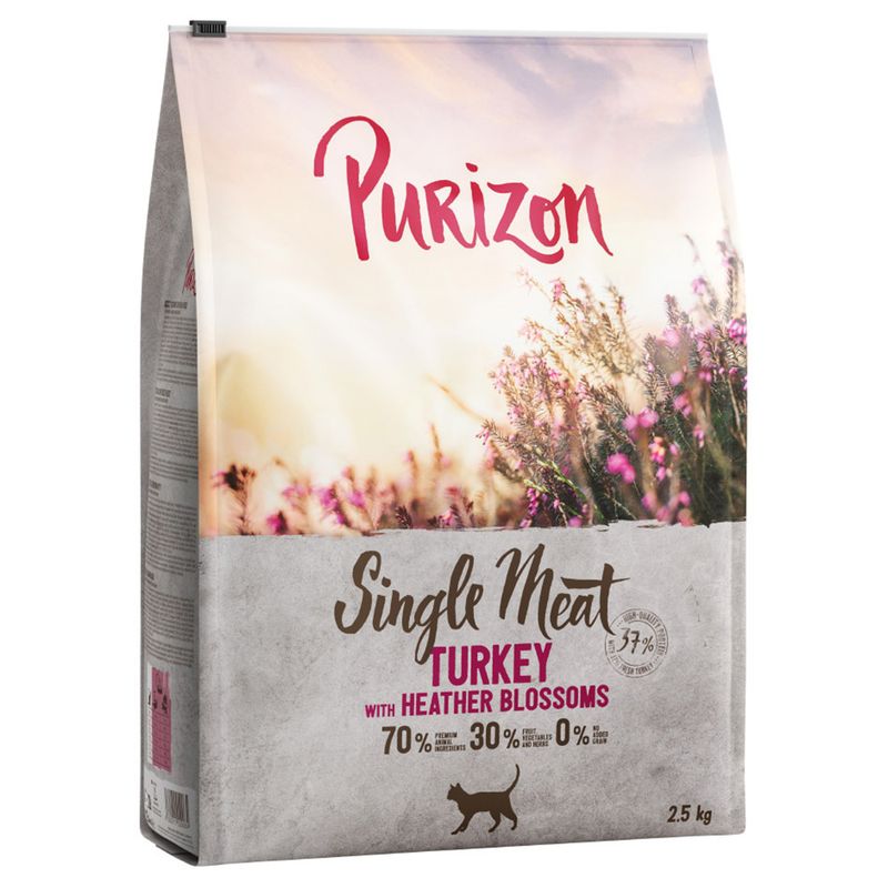 Purizon Single Meat Turkey with Heather Blossoms 400g