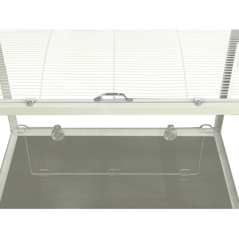 TIAKI Hamster Enclosure – White 79 x 44 x 60cm (L x W x H)