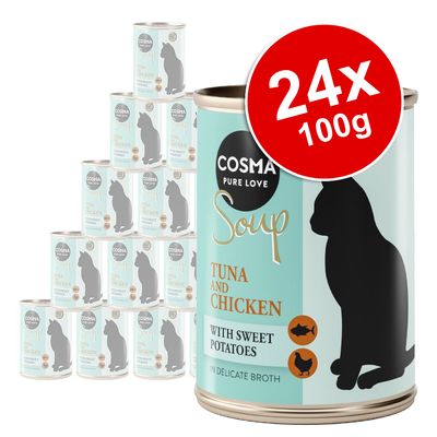 Cosma Soup Saver Pack 24 x 100g Mix 2 (4 Varieties)