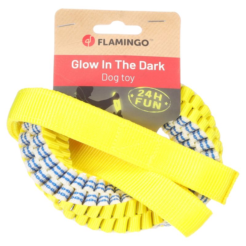 Flamingo Glowa Pull Rope and Ring Size S: L 43 x W 13 x H 3.5cm