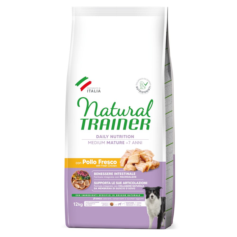 Natural Trainer Mature Medium with Chicken 12 kg