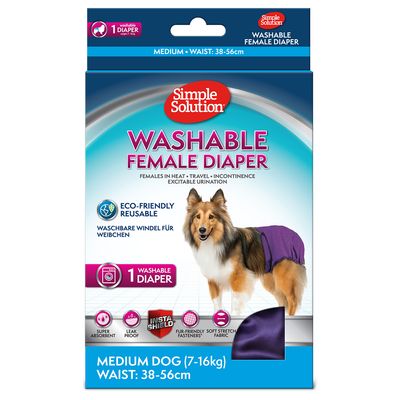 Simple Solution Washable Dog Nappy - Female Size XS, 1 Piece