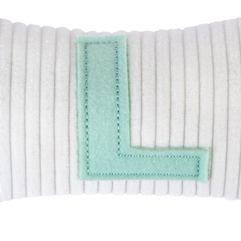 TIAKI Plush Bone with L Initial 26 x 12 x 5.5cm (L x W x H)