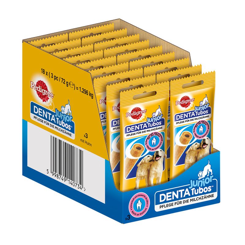 Pedigree Puppy Denta Tubos 3 Treats (72g)