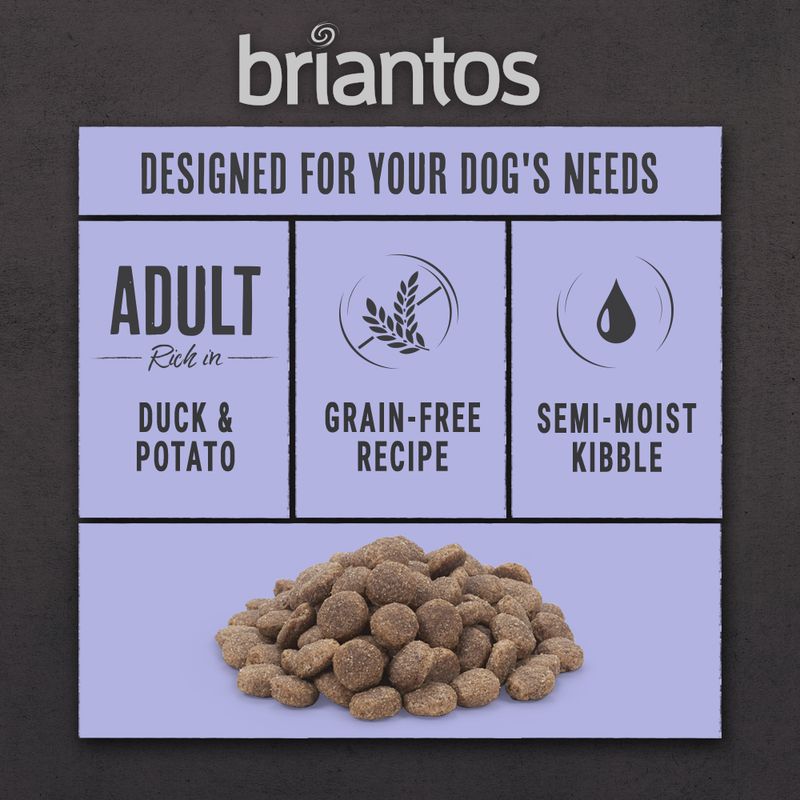 Briantos Grain-Free Trial Pack 2 x 1kg Duck & Potato + Salmon & Potato