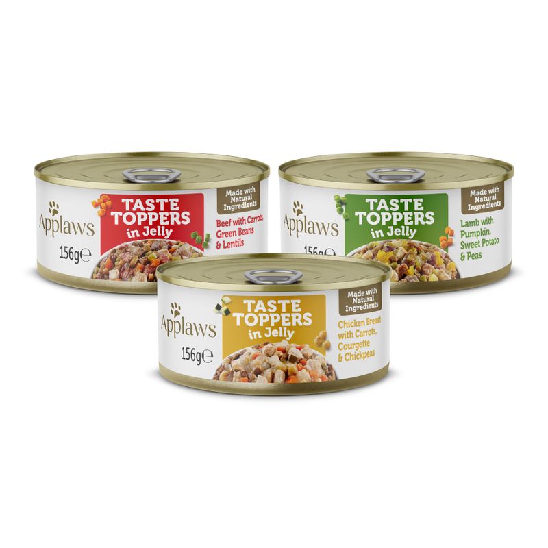 Applaws Taste Toppers Mixed Pack 8 x 156g Broth Mixed Pack